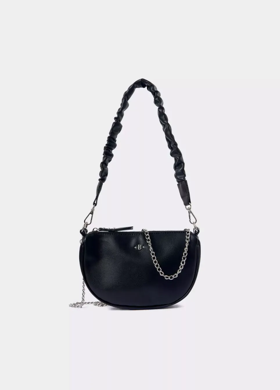 Bolso Media Luna Asa Arrugada