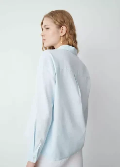 Camisa Basica Celeste