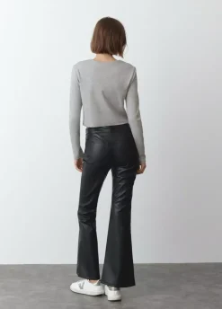 Camiseta Baby Tee Manga Larga