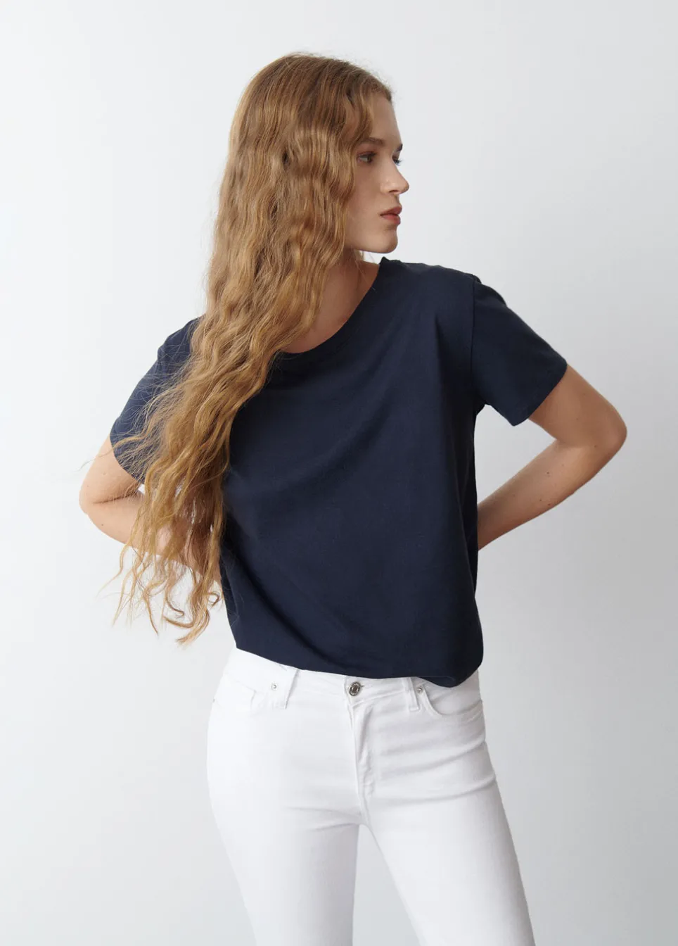 Camiseta Cuello Redondo Basico