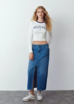 Camiseta Manga Larga Contraste