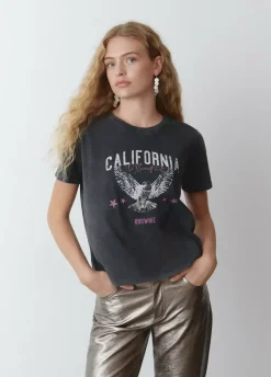 Camiseta Print Aguila Manga Corta