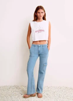 Camiseta Sin Manga Guitarra