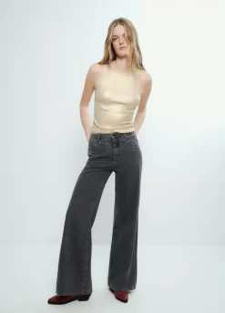 Camiseta Tirantes Rib Foil