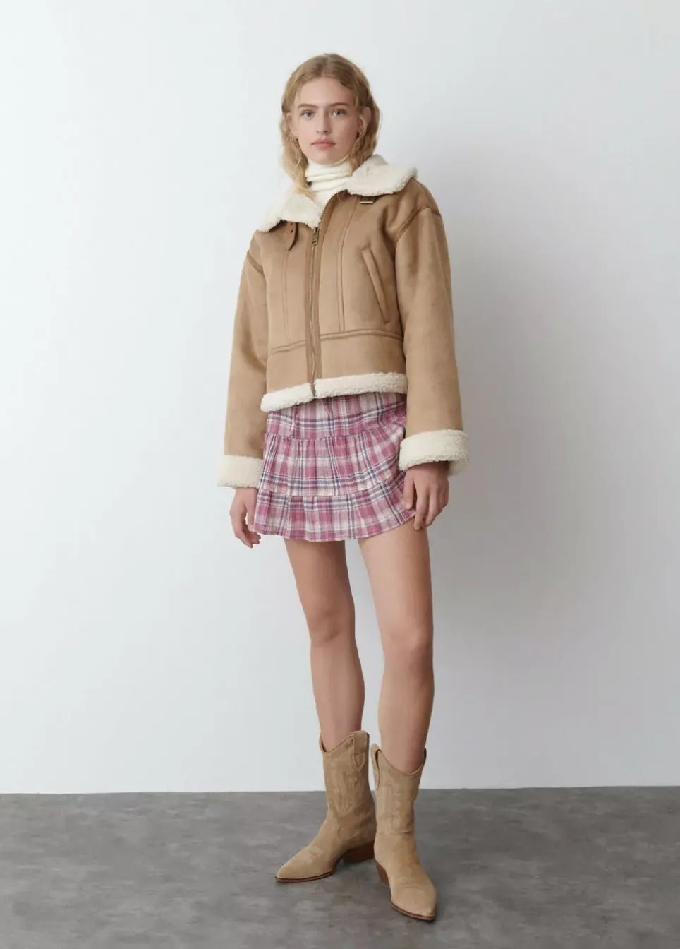 Cazadora Doblefaz Efecto Piel