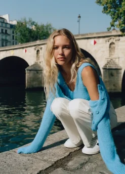 Chaqueta Punto Cuello Redondo