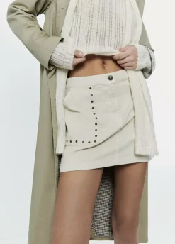 Falda Pana Bolsillo Parche