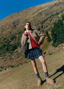 Falda Volantes Cuadros