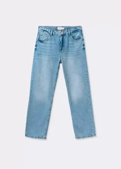 Jeans Recto Cinco Bolsillos