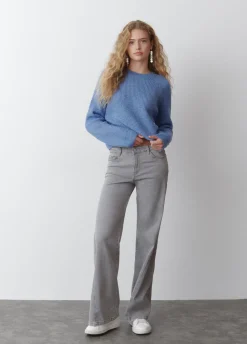 Jersey Cropped Basico Cuello Redondo