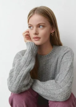 Jersey Trenzas Cuello Redondo