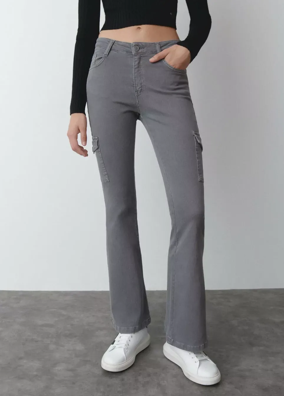 Pantalon Campana Cargo