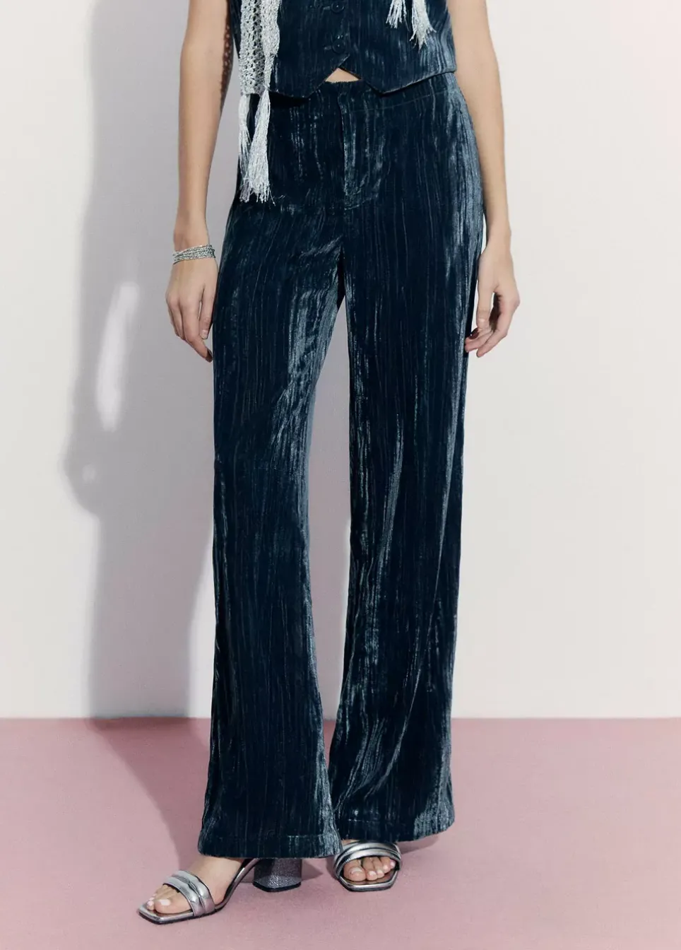 Pantalon Terciopelo Tiro Bajo