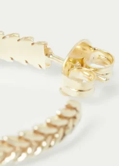 Pendiente Aro Trenza