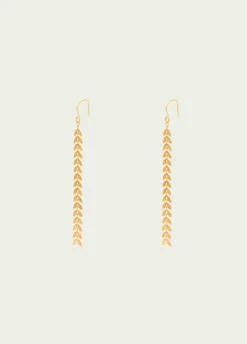 Pendientes Largos Hojitas
