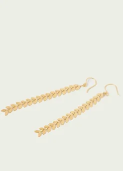Pendientes Largos Hojitas