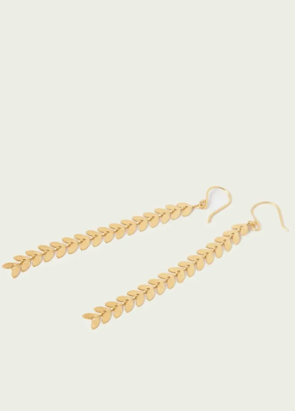 Pendientes Largos Hojitas