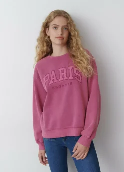 Sudadera Bordada Paris