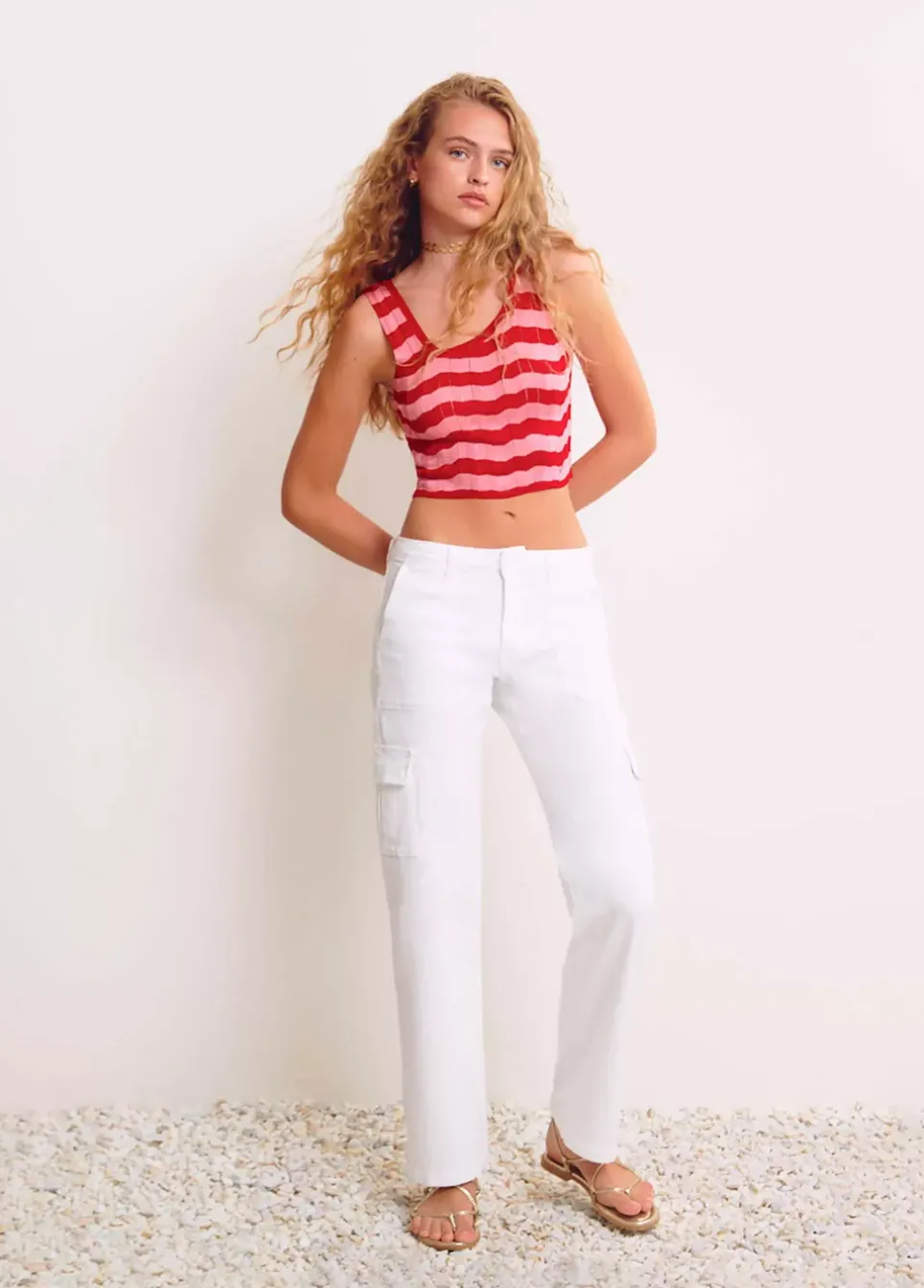 Top Andy Tirantes Rayas