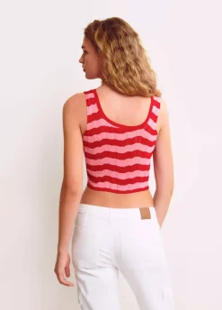 Top Andy Tirantes Rayas