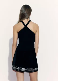 Top Chenilla Cruzado