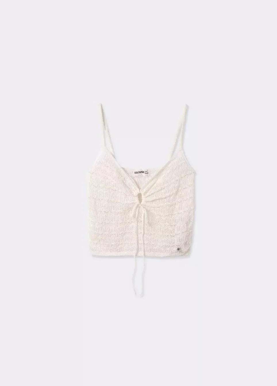 Top Crochet Tirantes Nudo