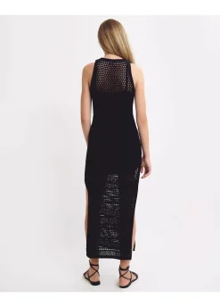 Vestido Calado Largo