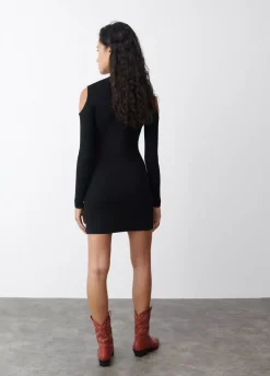 Vestido Cut Out Hombros