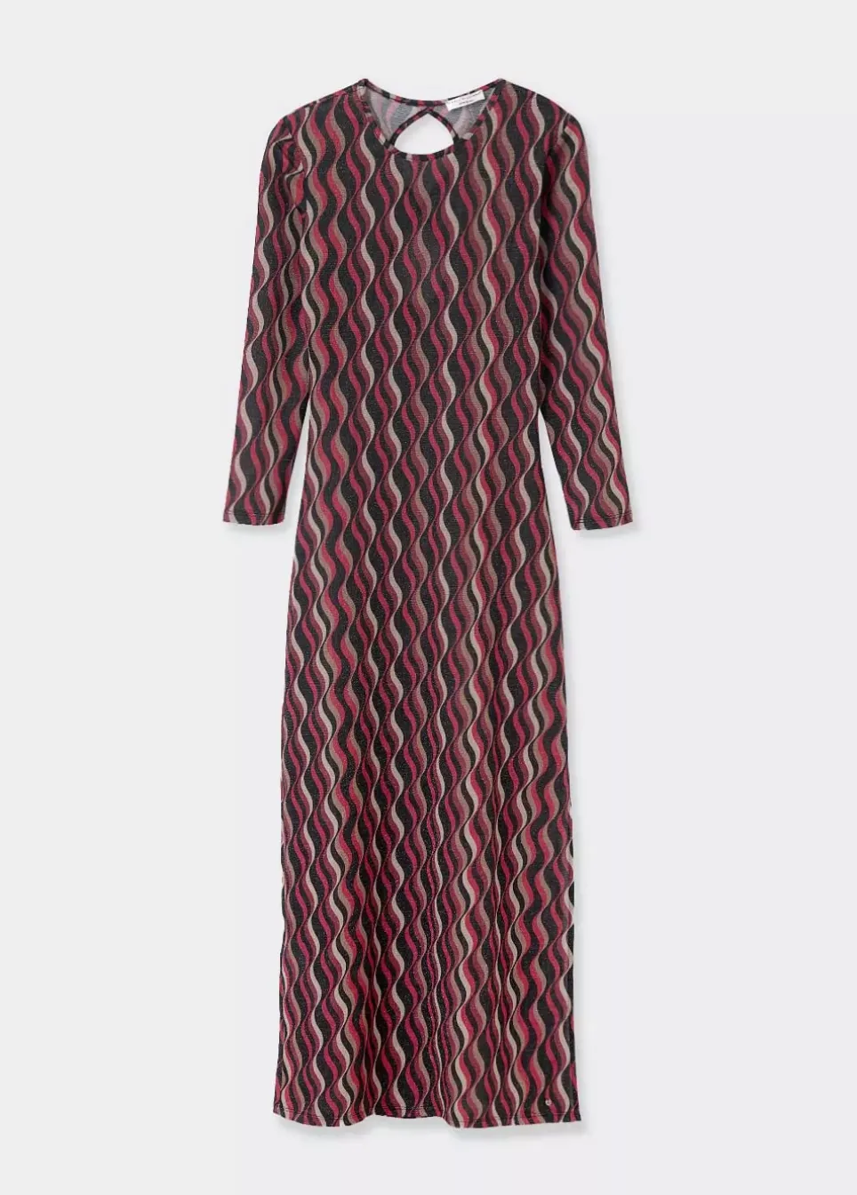 Vestido Estampado Ondas