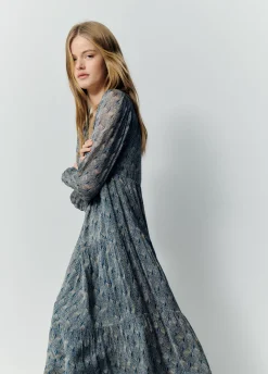 Vestido Largo Estampado