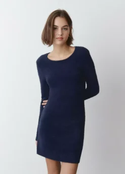 Vestido Pelo Apertura Espalda